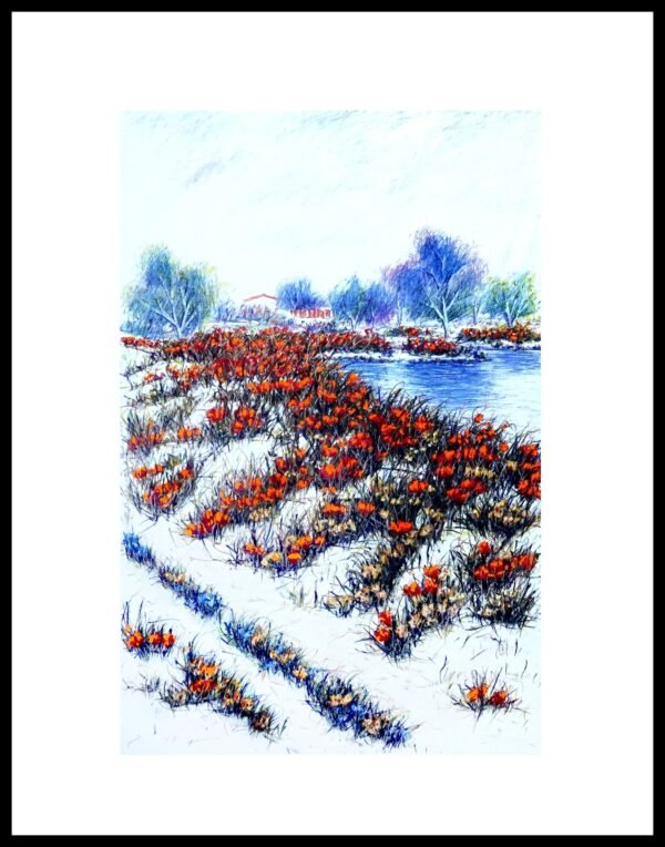 TA 23.40.205 Fiori Rossi